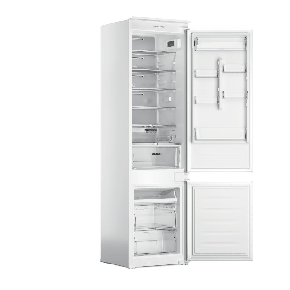 Frigorífico combi integrable Whirlpool WHC20T152, 193 x 54 cm, No Frost, clase E, No Frost, blanco